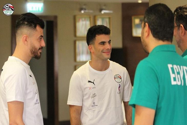 لاعبو الزمالك في المنتخب